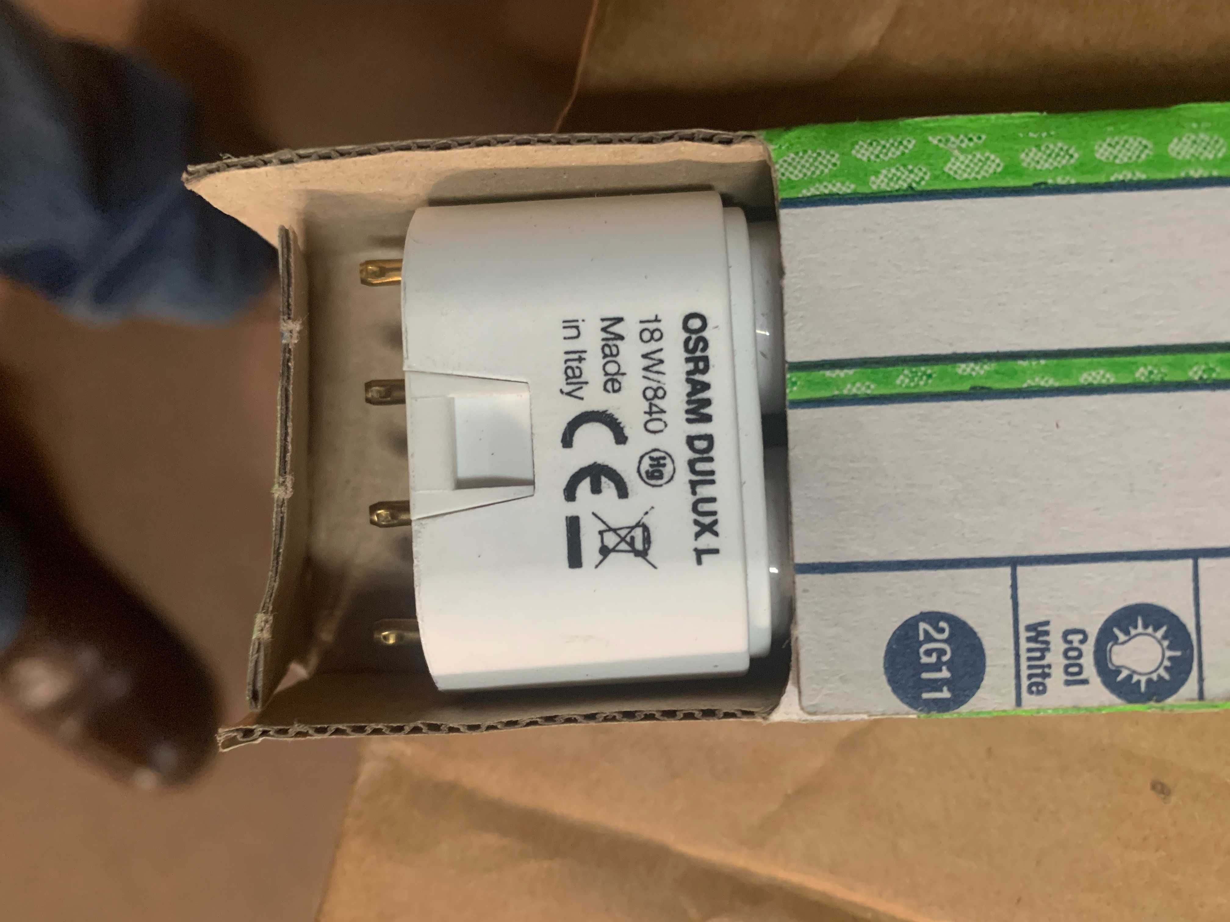 Lampadas OSRAM 18W/840 2G11 - RESERVADAS