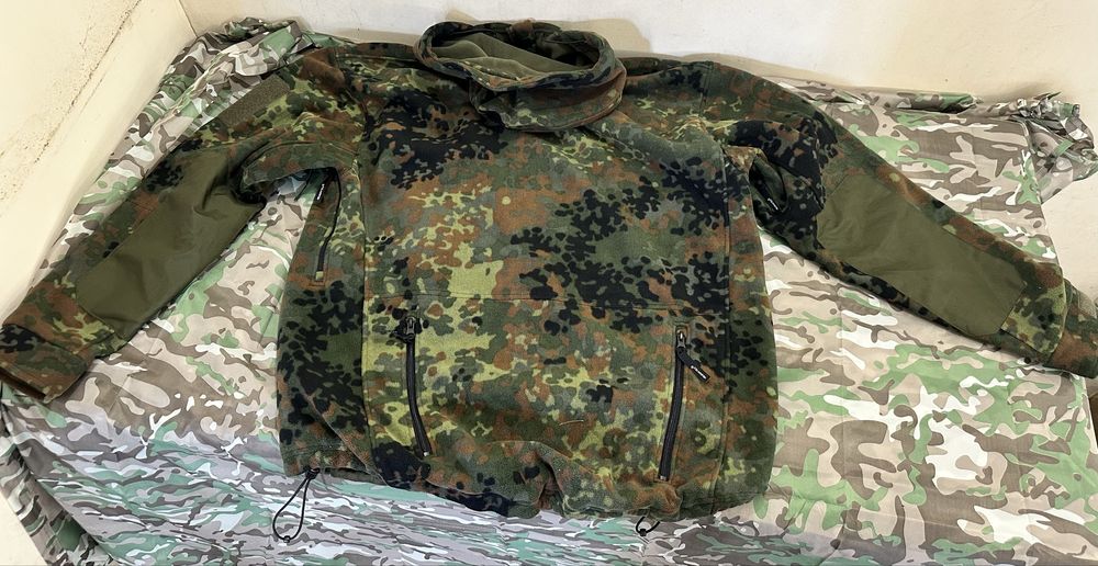 Флісова кофта helikon patriot-flecktarn БЕЗ ТОРГУ