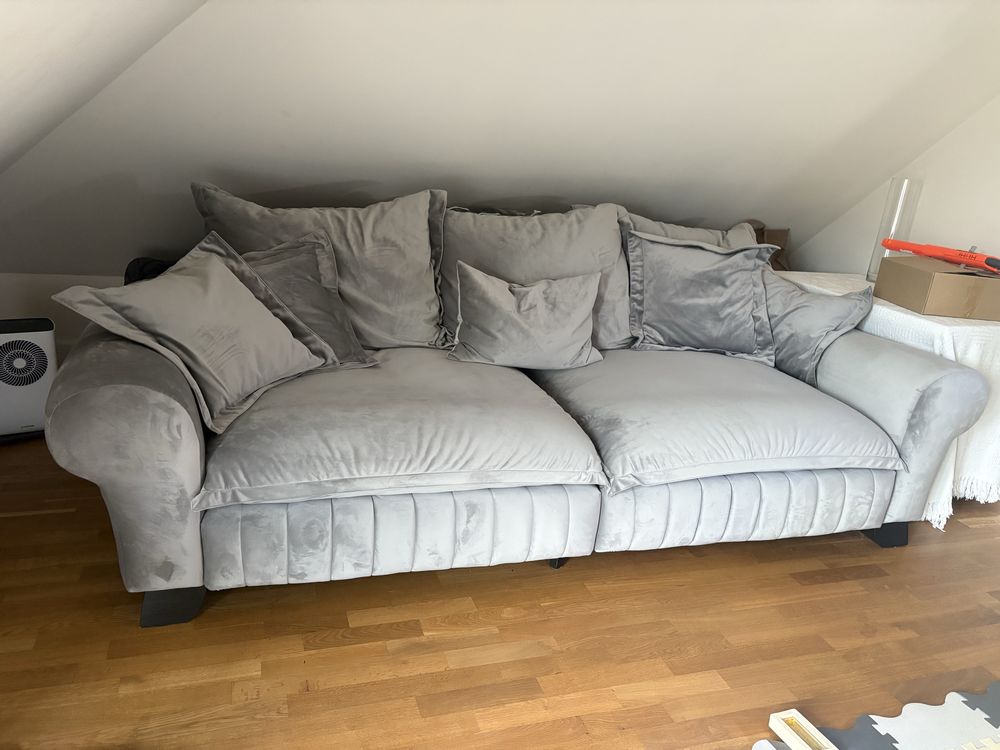 Duża szara Kanapa Sofa&Friends
