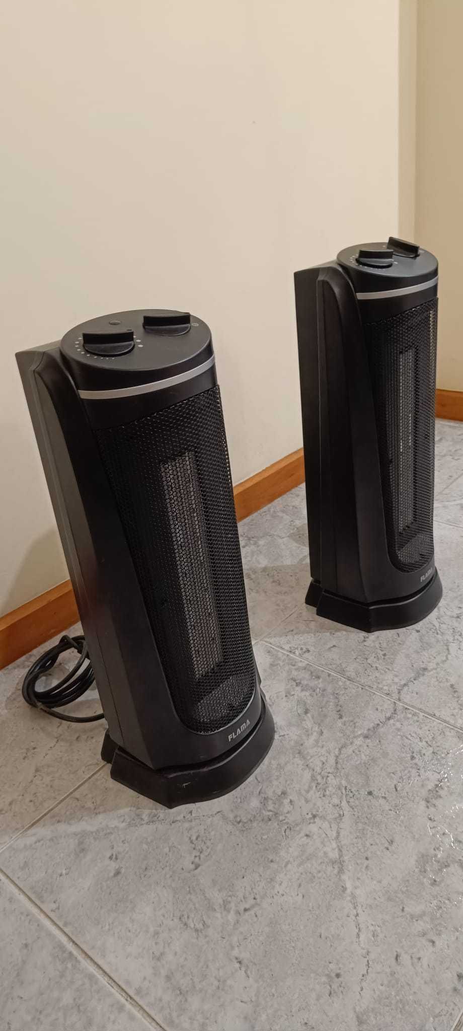 2 Termoventiladores da marca Flama.