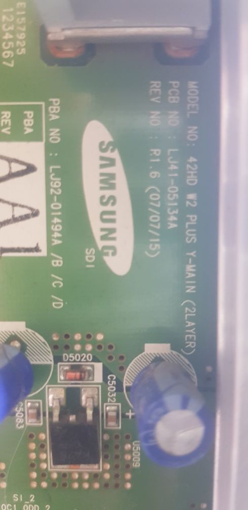 Запчасти для Телевизора Samsung