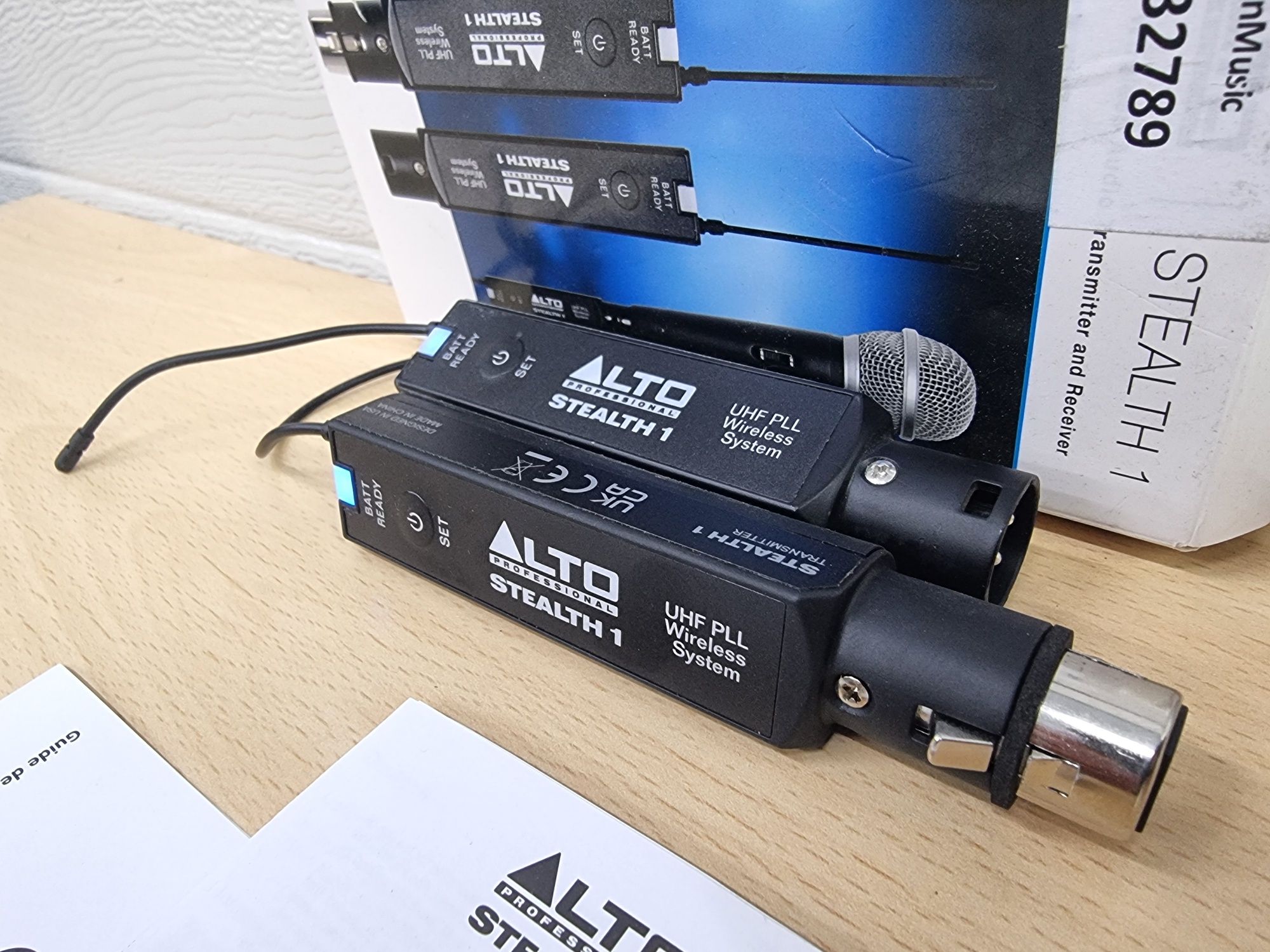 Alto Stealth 1 system bezprzewodowy do mikrofonu lub każdego audio xlr