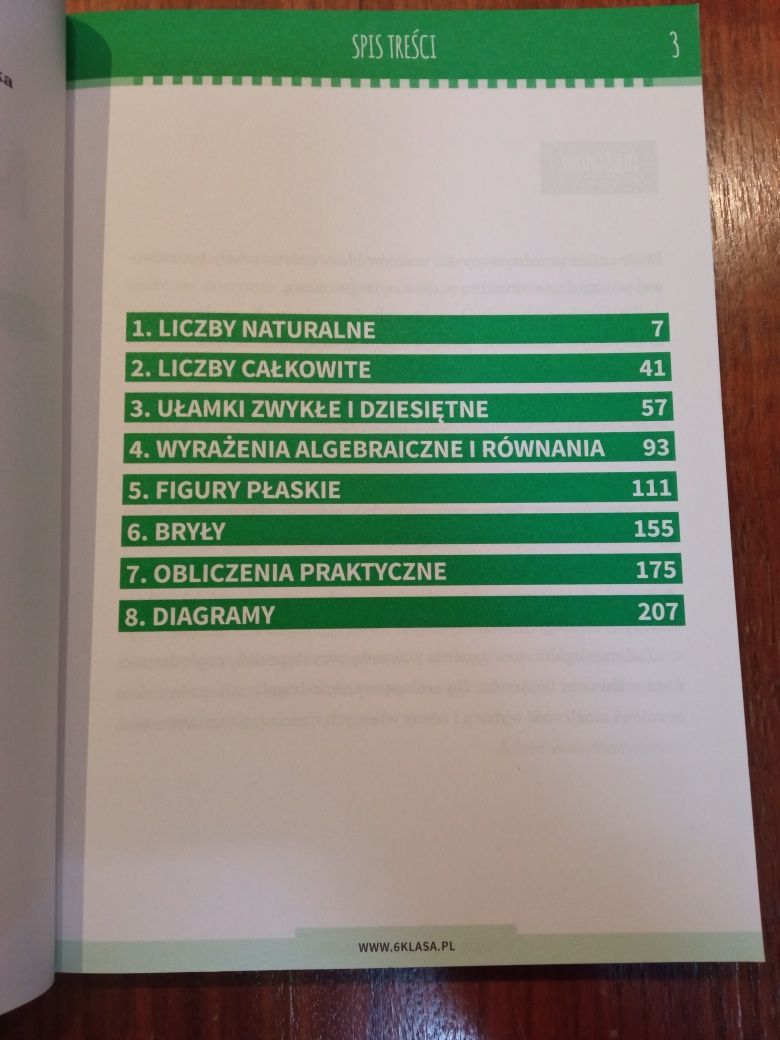 REPETYTORIUM dla szóstoklasisty Matematyka zbiór zadań