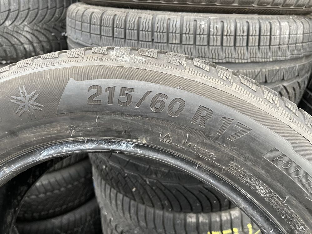 4xMichelin 215 60r17., 2017 5.8mm