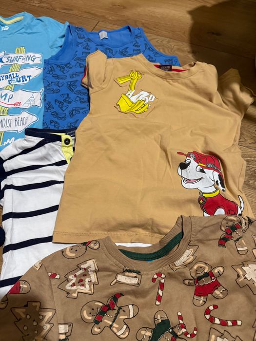 Paka ubrań chłopięcych 116-122 (12sztuk)
