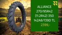NOWE OPONY ALLIANCE 270/95R42 (11.2R42) 350 142A8/139D TL opona