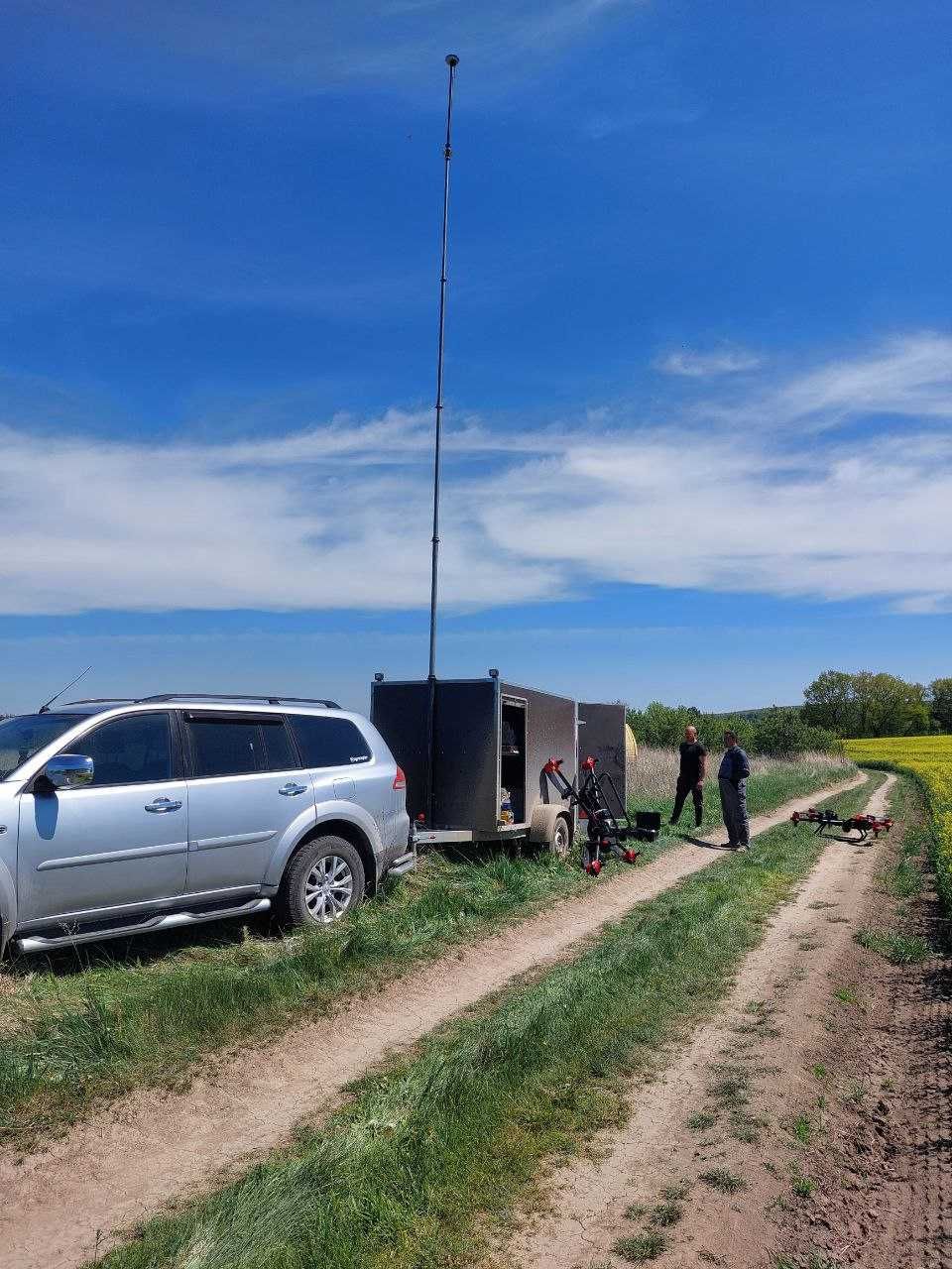 Внесення ЗЗР дронами. Бригада під ключ-продуктивність до 300га/зміна.