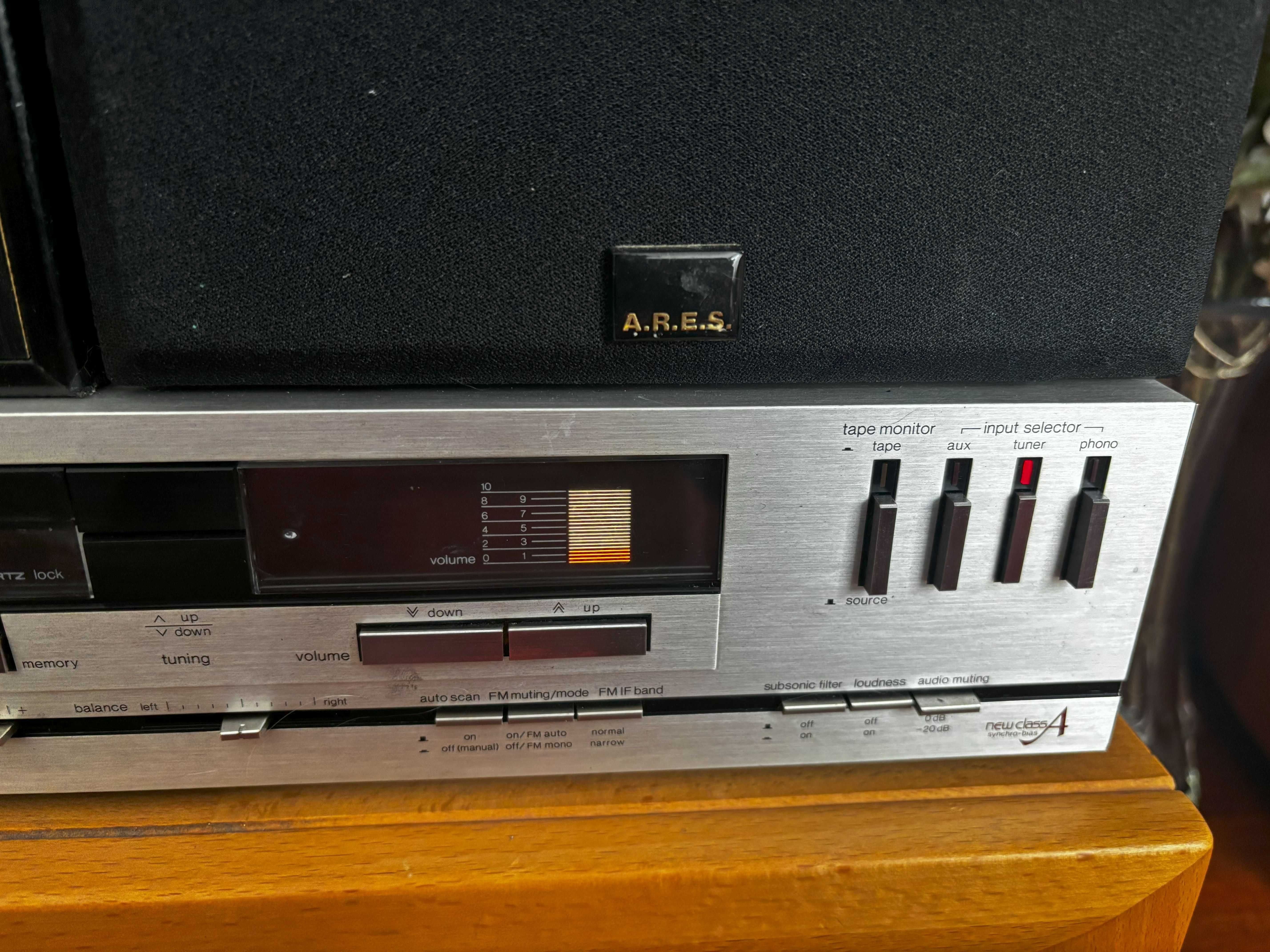 Amplituner Technics SA-313  + głośniki ELAC A.R.E.S.