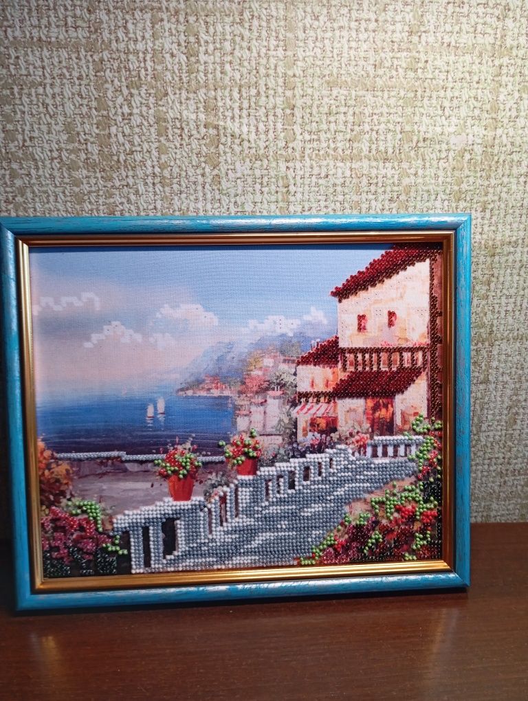 Продам картину "Дом у моря"