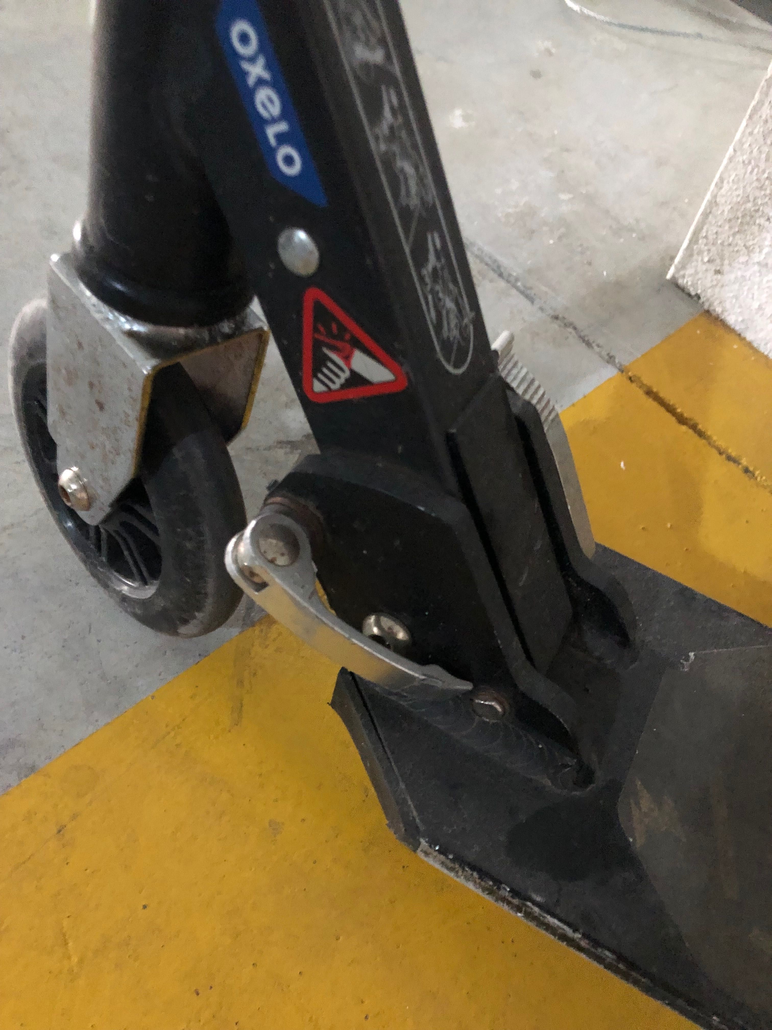 Bicicleta sem pedais mais trotinete