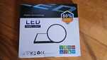 Lampa sufitowa LED 24 W 2400 lm biała, ściemniana, Alexa, pilot, WIFI