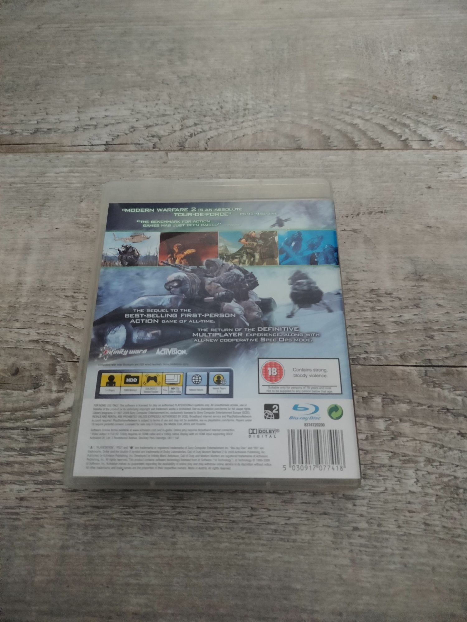 Gra call of duty modern warfare 2 ps3