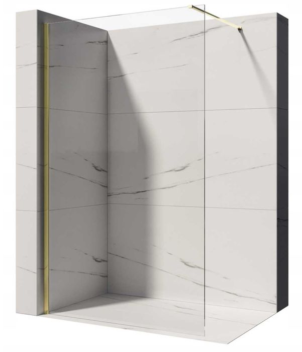 VELDMAN szyba prysznicowa WALK IN Malibu 80 cm lewa lub prawa