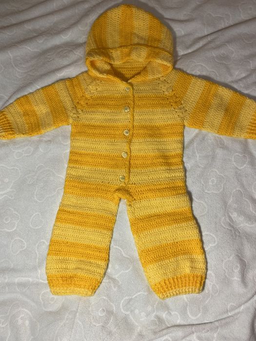 Вязаный комбинезон