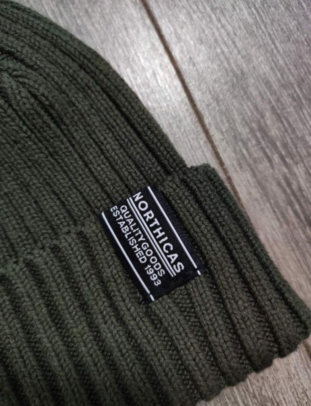 Шапка h&m зелена оригінальна біні