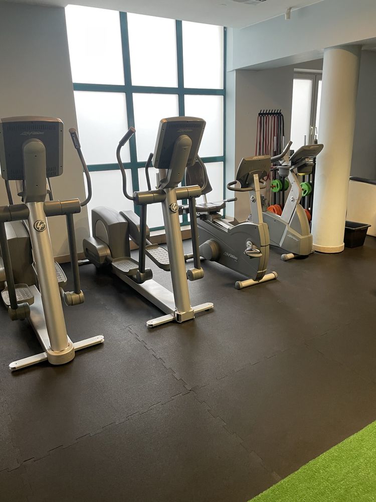 Orbitrek, trenażer, eliptyk  life fitness 95Xi , matrix, technogym,