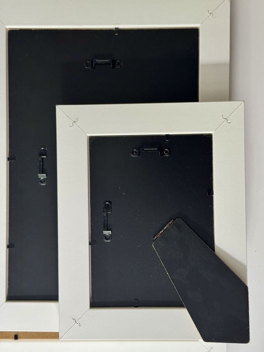 Ramka na zdjecie biala matowa elegancka klasyczna 3szt Ikea