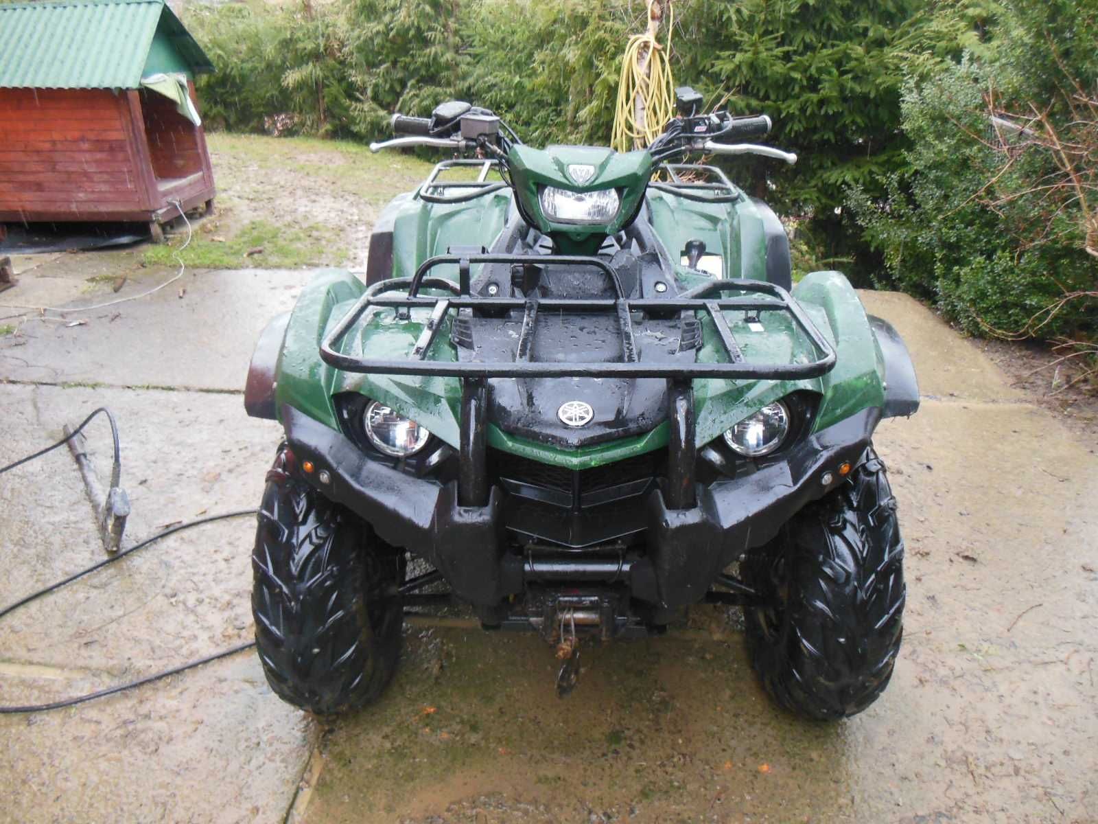 Yamaha Kodiak 450(Grizzly)2017 rok, wspom kier, wyciągarka WARN , 4x4,