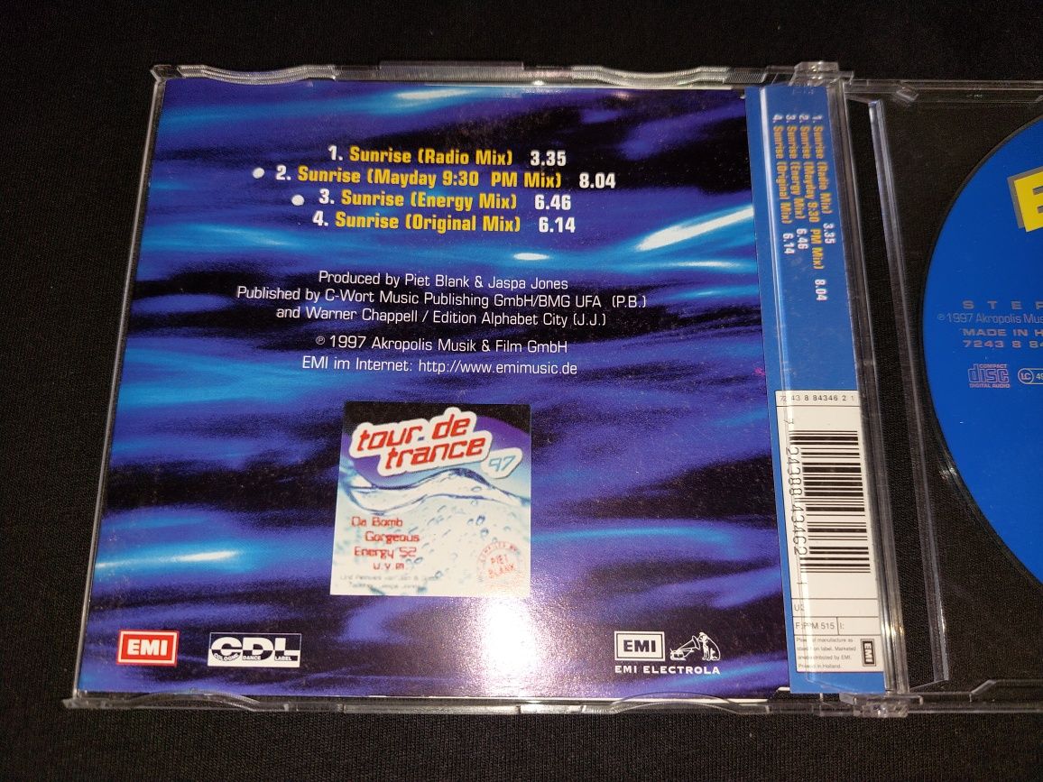 Blank & Jones Sunrise CD 1997