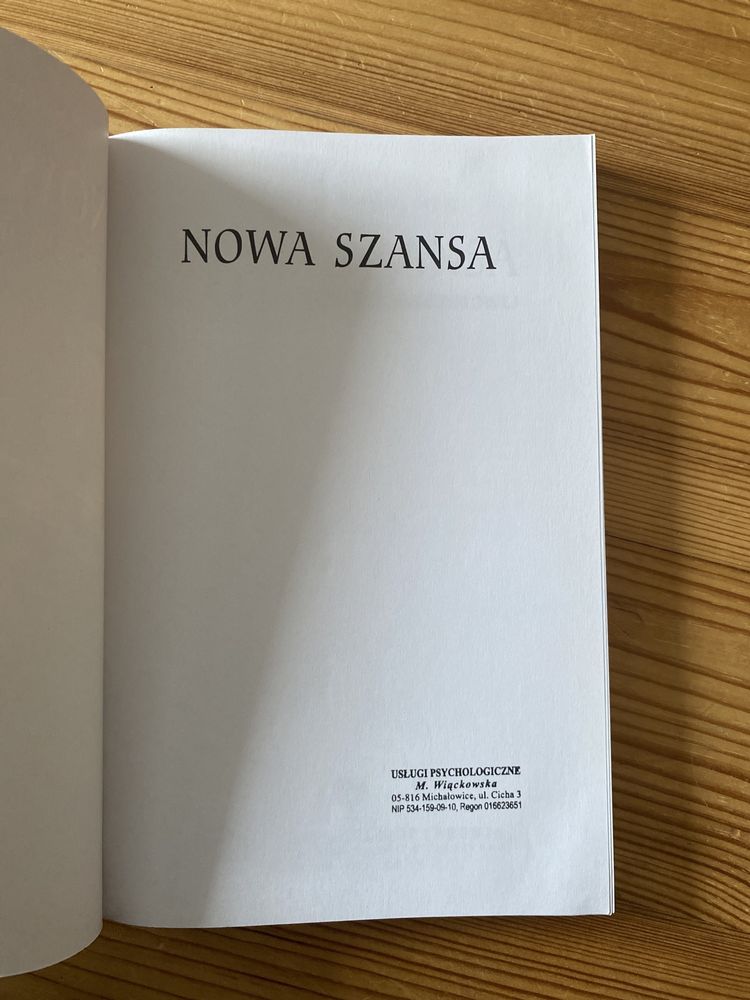 Nowa szansa - Sharon Wegscheider-Cruse