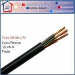 Cabo Elétrico 3G 4mm RV-K PRETO