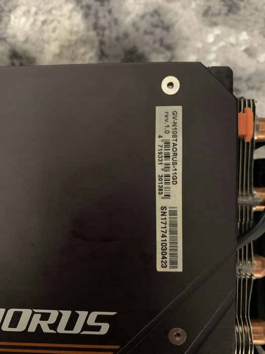 Відеокарта Gigabyte Aorus GTX 1080 Ti 11GB