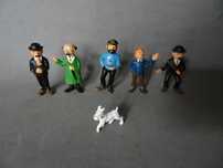 Coleção completa em PVC Tintin da Bertrand