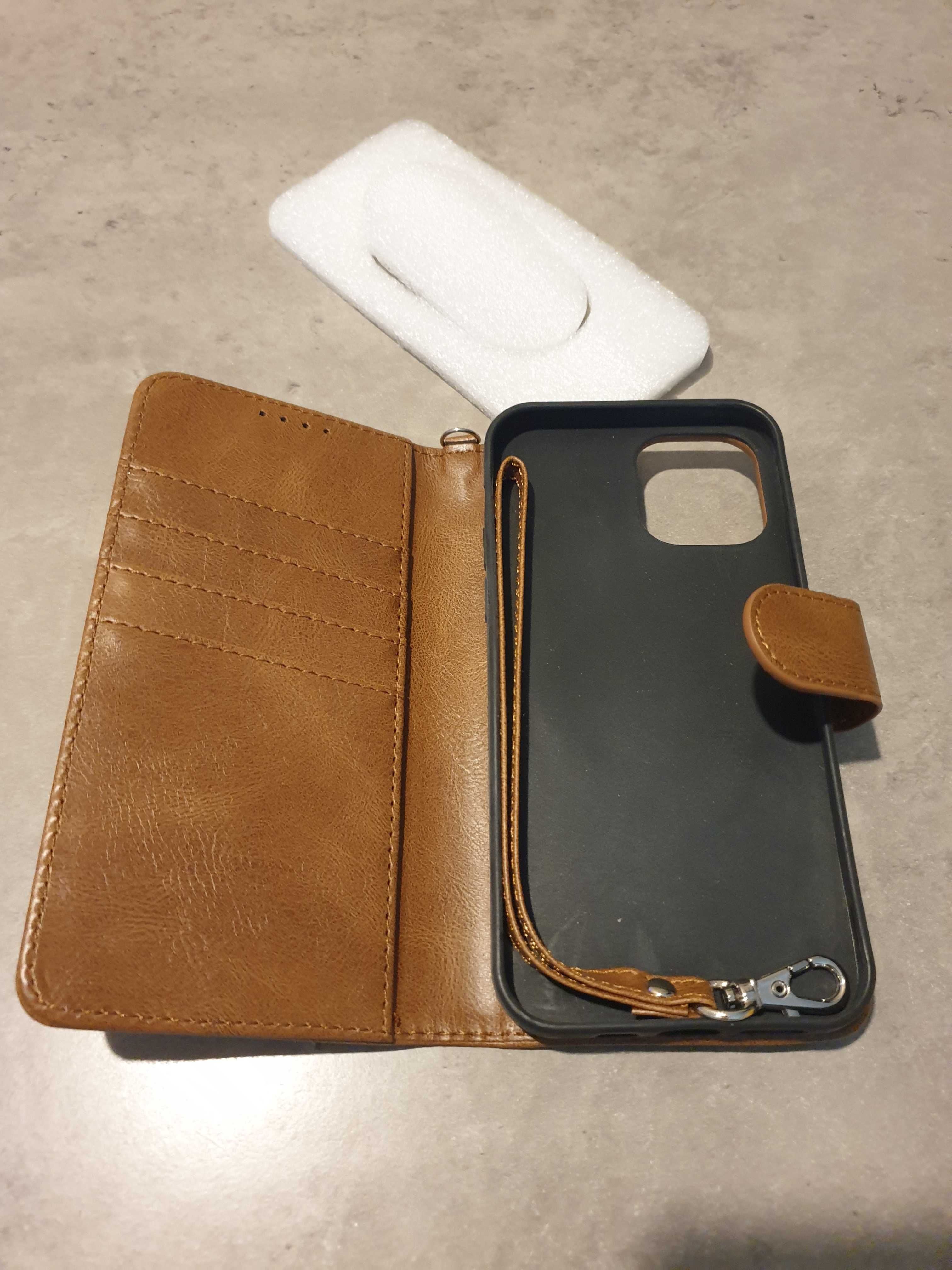 skórzane etui Iphone 12