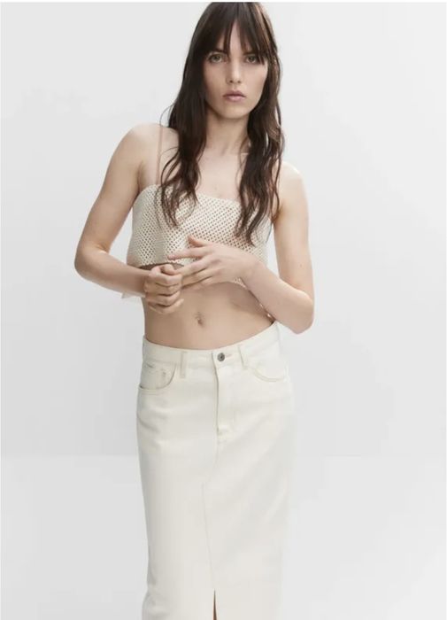 Спідниця денім максі Mango