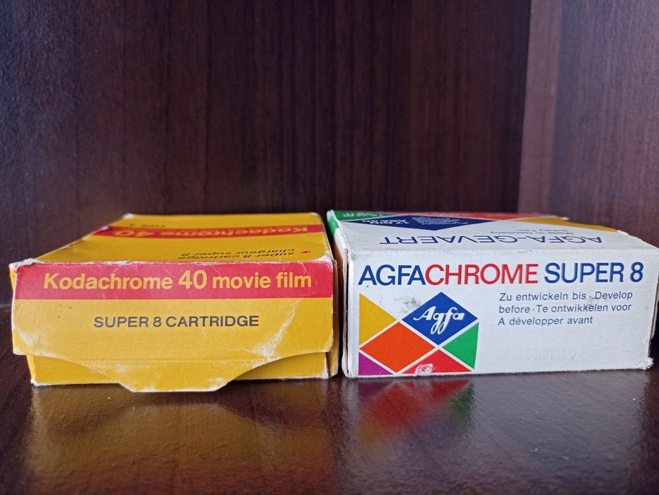 Cassetes filme super 8