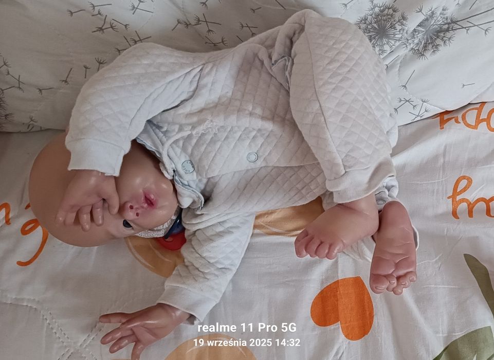 Okazja! śliczna lalka reborn jak żywa.