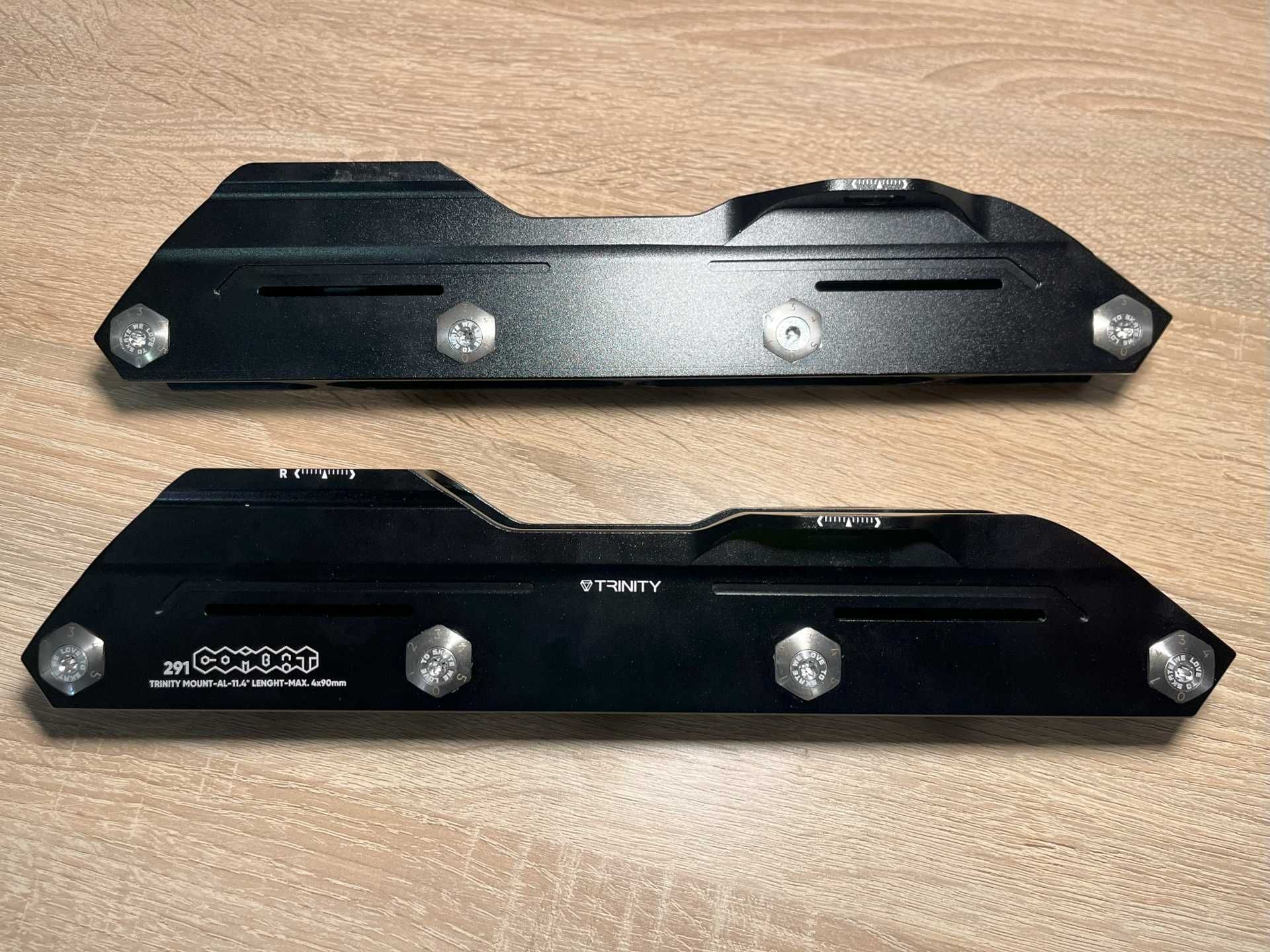 Szyny do rolek Powerslide Combat Rocker 4x90 291mm