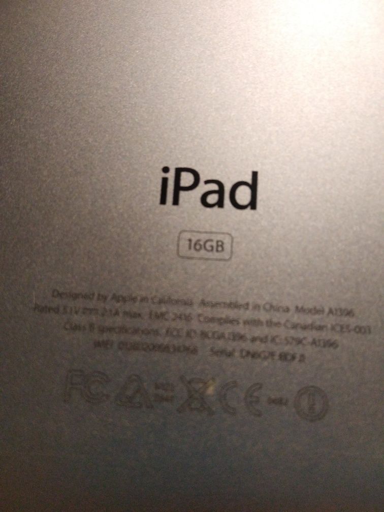 Sprzedam ipad Apple model A1396