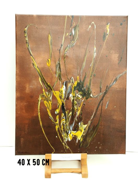 Obraz ręcznie malowany, 40x50 cm