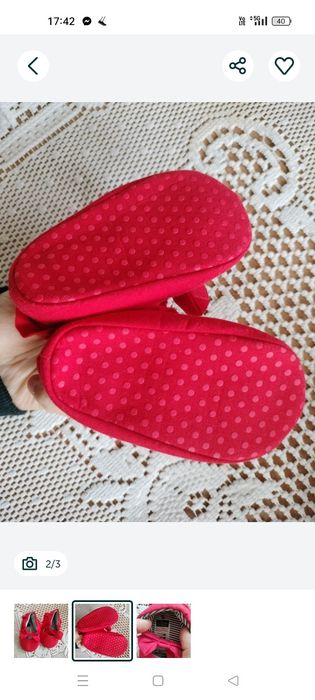 Buciki dla niemowlaka