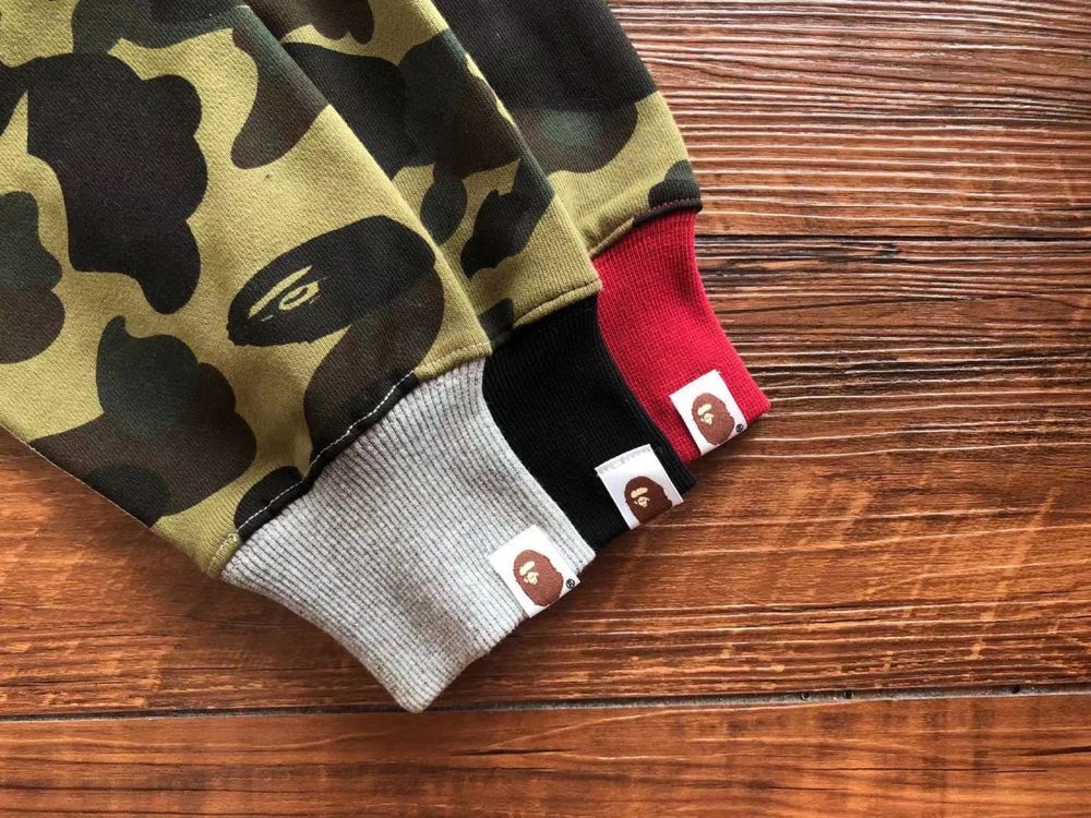 Bluza Z Kapturem Bape Shark A Bathing Ape Moro