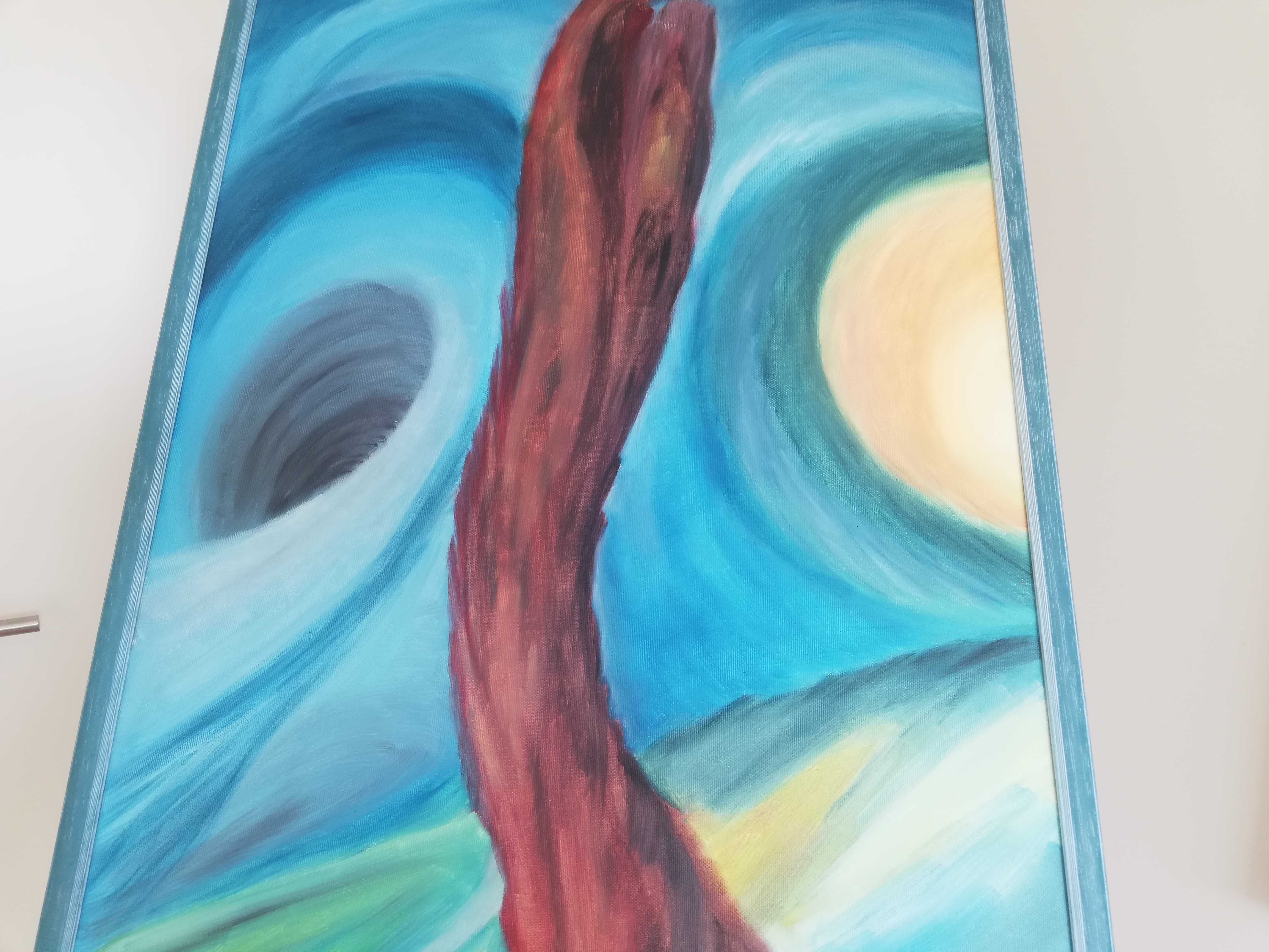 Pintura a óleo sobre tela