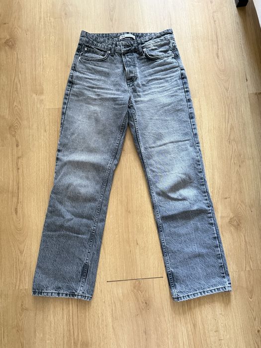Сірі джинси zara жіночі