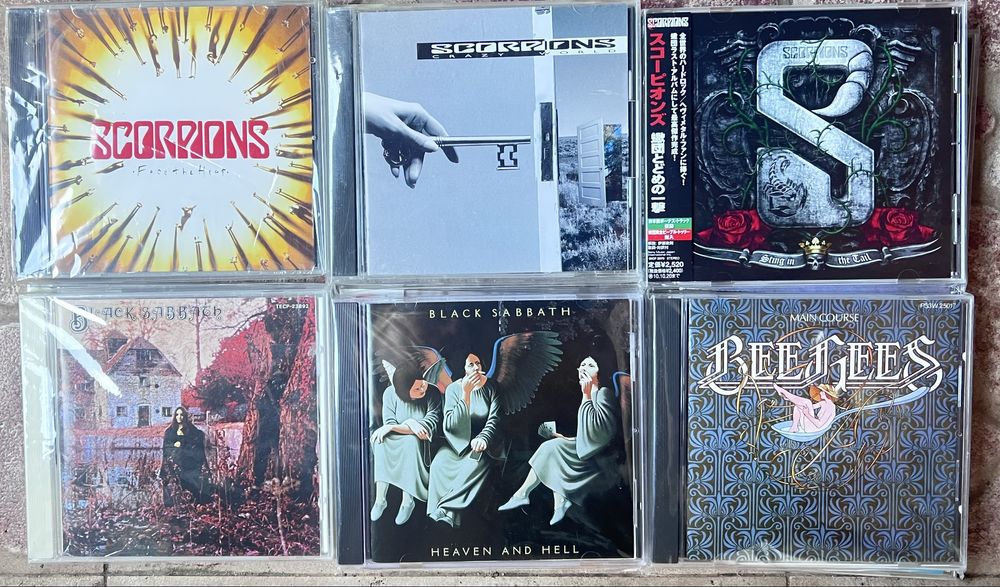 Фірмові CD japan, US, EU.  Великий вібір. Рок, джаз.