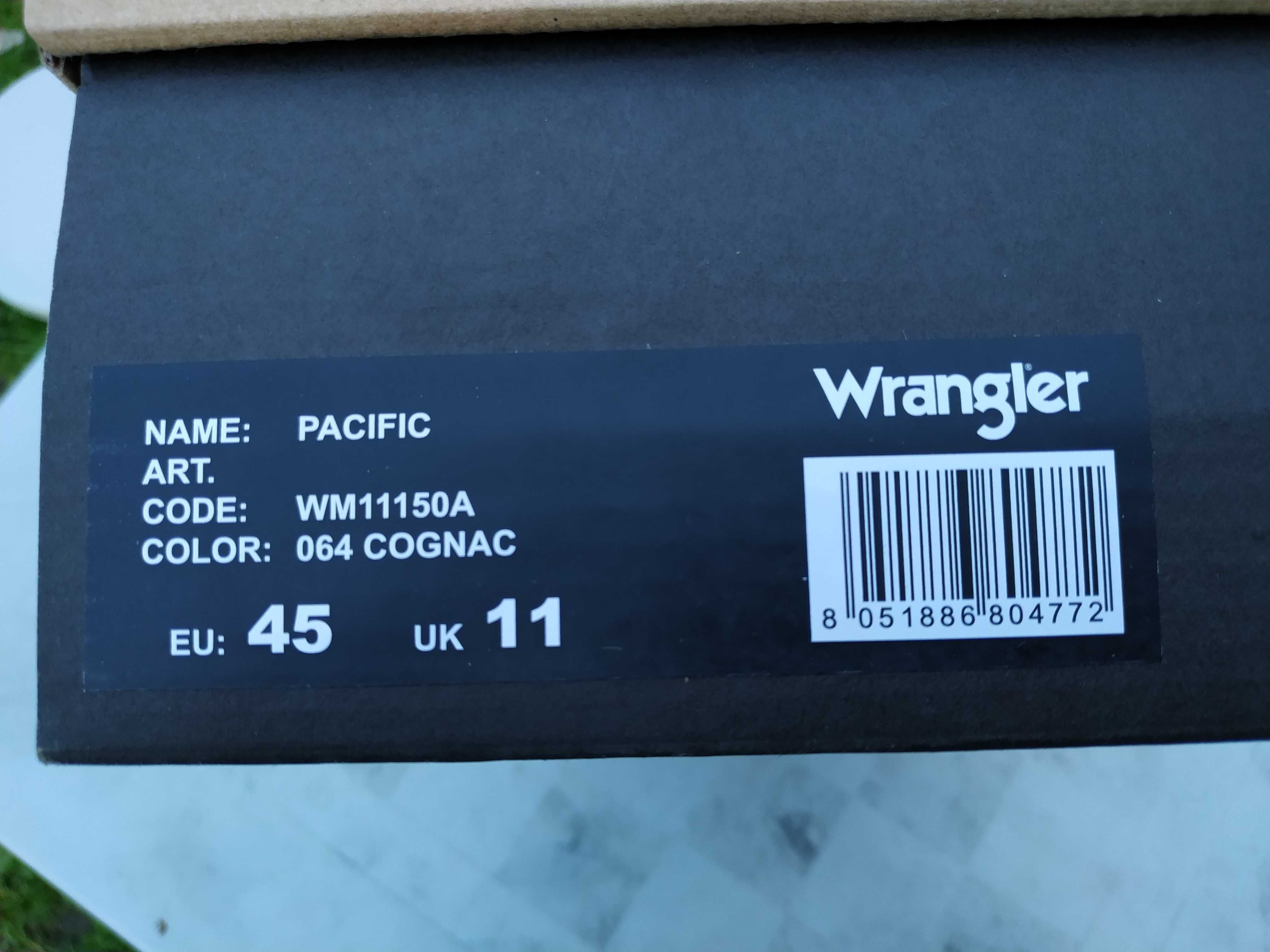 Nowe Sneakersy WRANGLER
Pacific rozmiar 45 Cognac