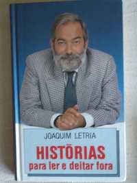 Livro 1987 Joaquim Letria "Histórias para Ler e deitar fora" capa dura