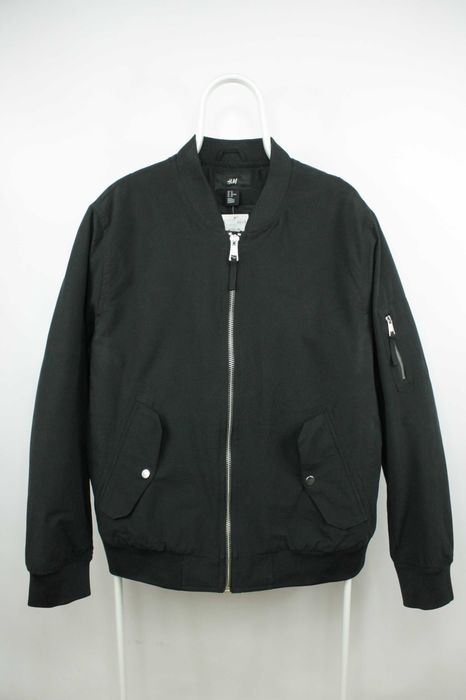Якісна Утеплена Куртка бомбер H&M Padded Bomber Розмір XS-S-M