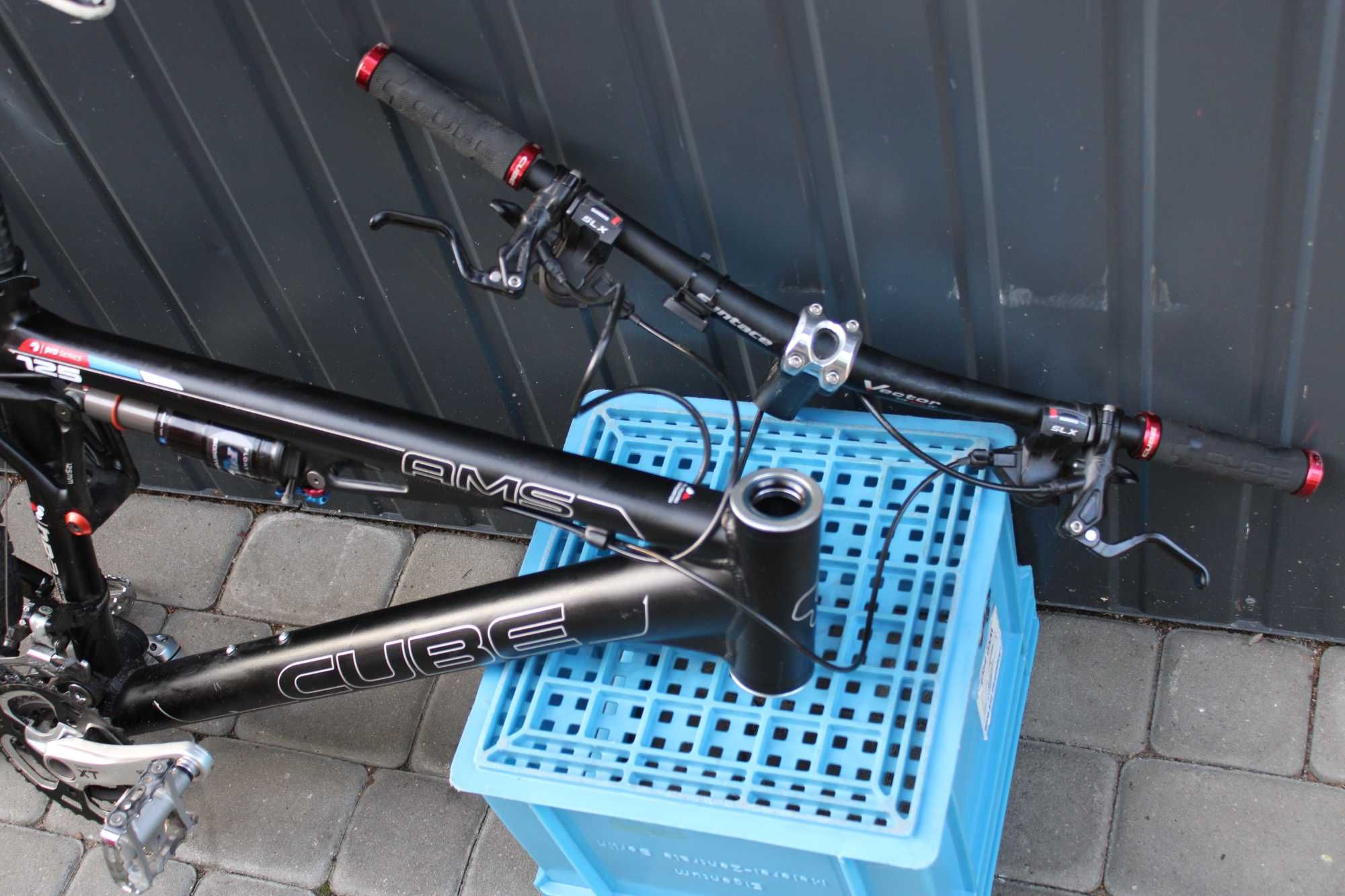 Rower MTB CUBE AMS Pro 125 alu 46cm Deore XT 3x9 hydraulika FOX slx