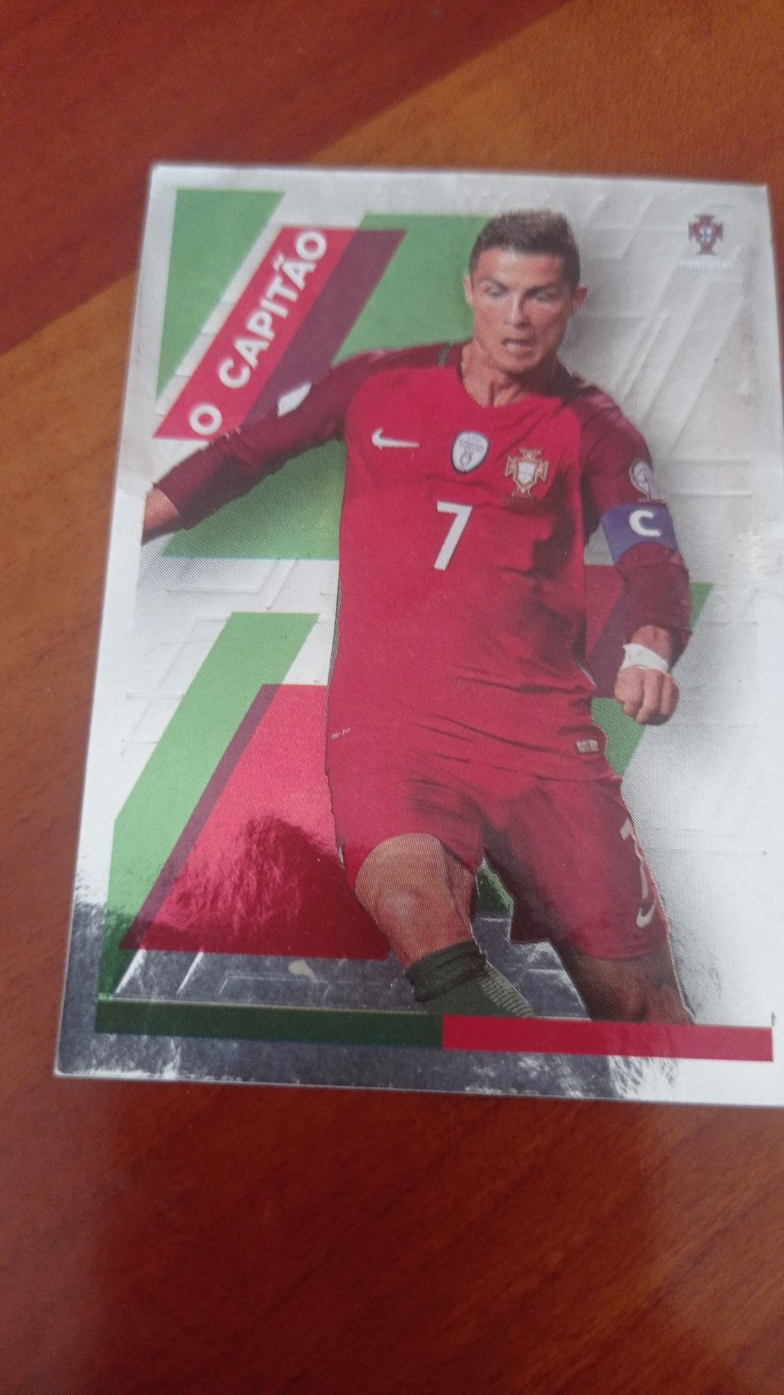 Duas cartas de Cristiano Ronaldo