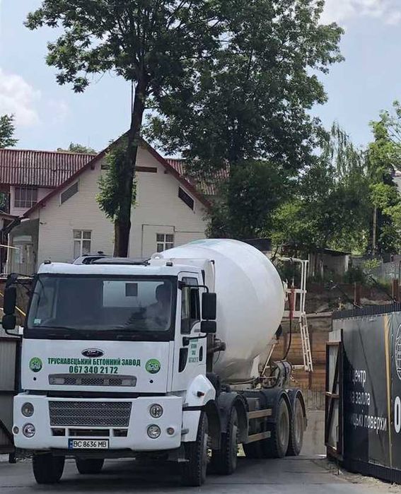 Трускавецький Бетонний Завод  Якісний Бетон для Вашого Будівництва.