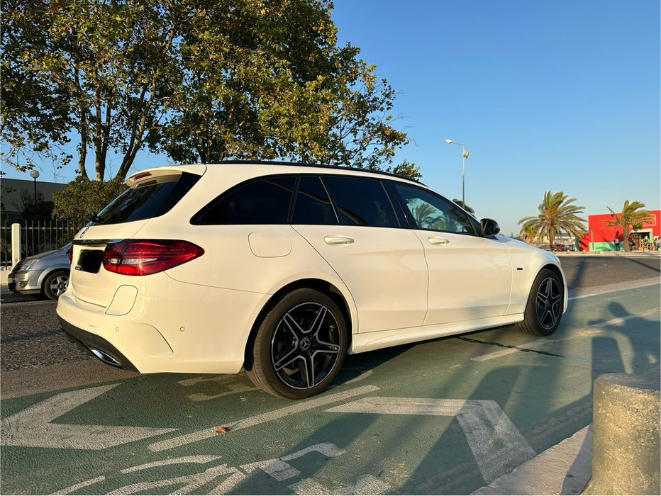 Mercedes C300 de AMG, 2021, Hibrid Plug-in 306CV 63 km elétrico!