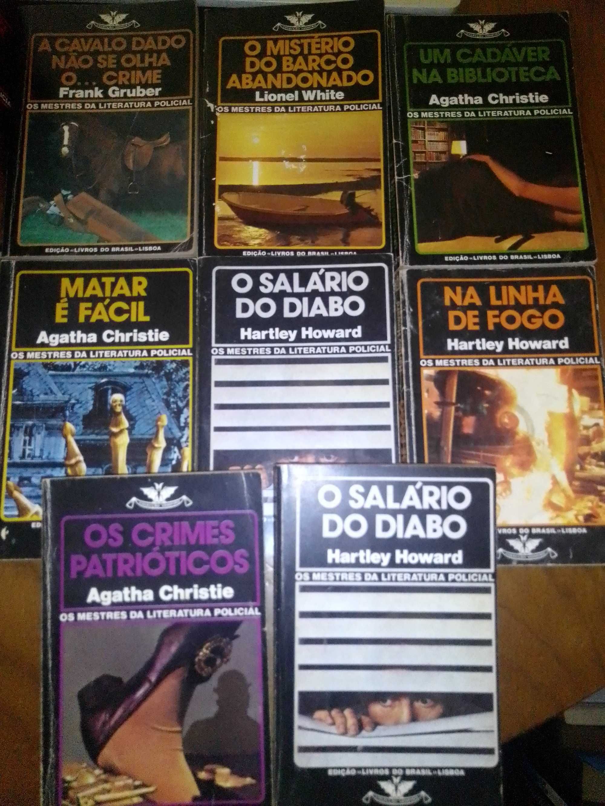 Os mestres da Literatura Policial Colecção Vampiro