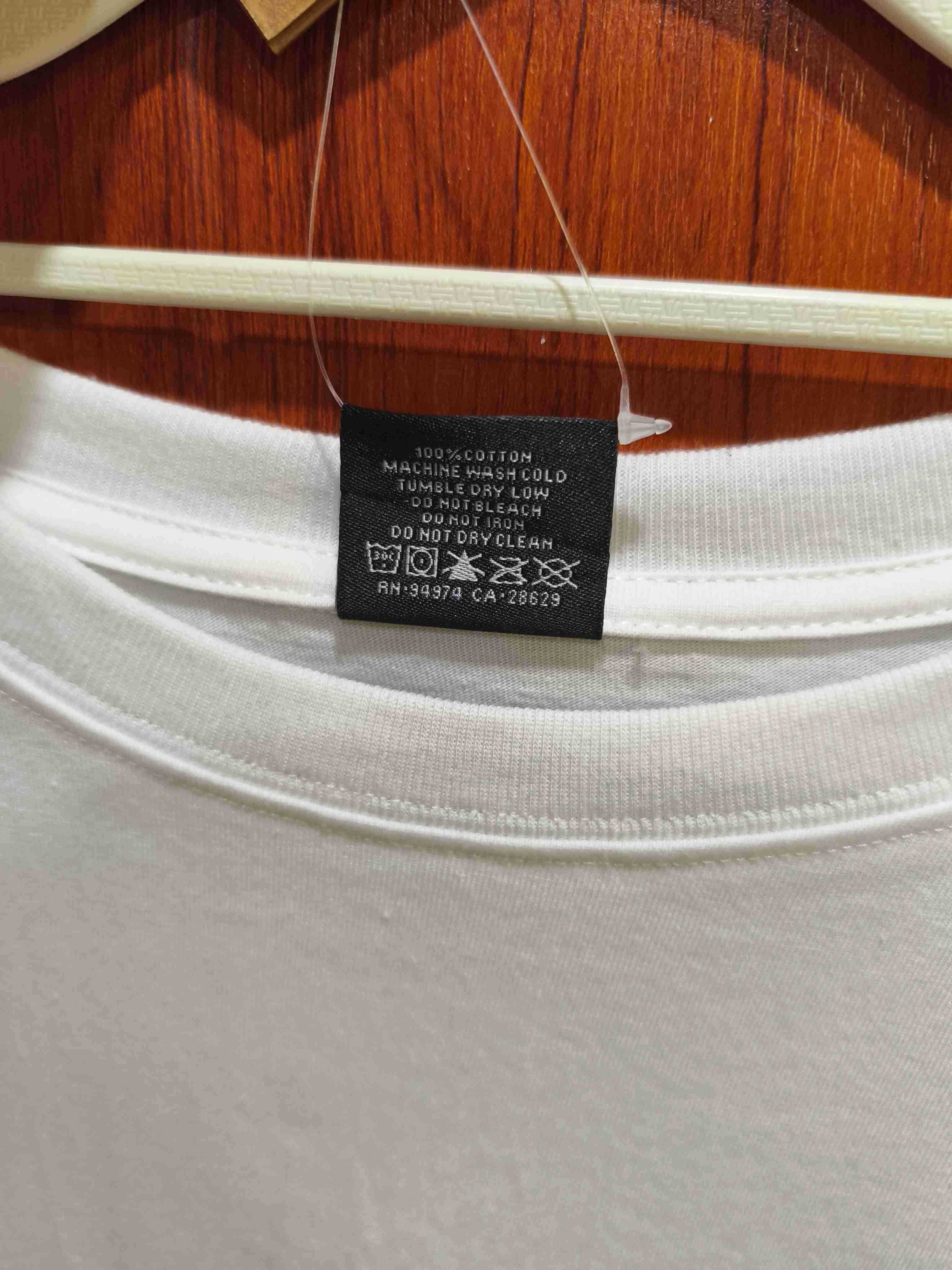 Stussy Męska Biała Koszulka z Nadrukiem Rozmiar XL