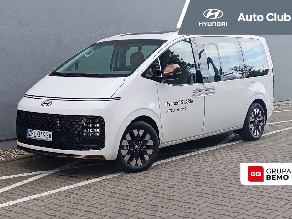 Hyundai Staria Szczecin; rabat 32.150zł!! Luxury Brass Sun, auto demonstracyjne