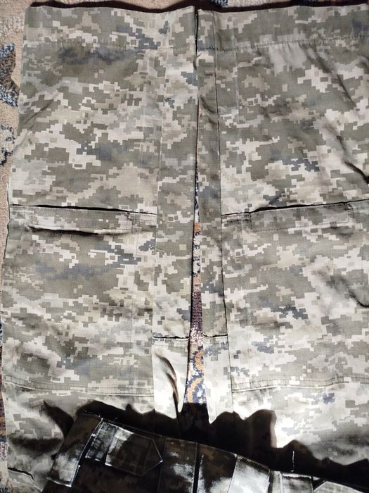 Тактические брюки на липучках